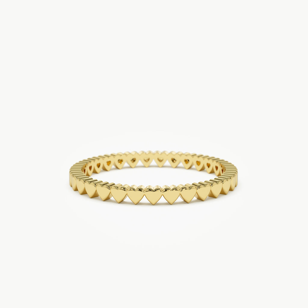 Mini Heart Eternity Ring