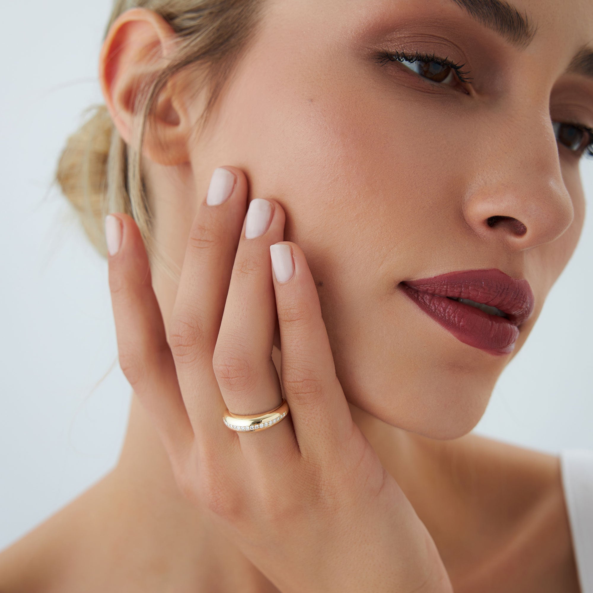 Diamond Dome Balloon Ring