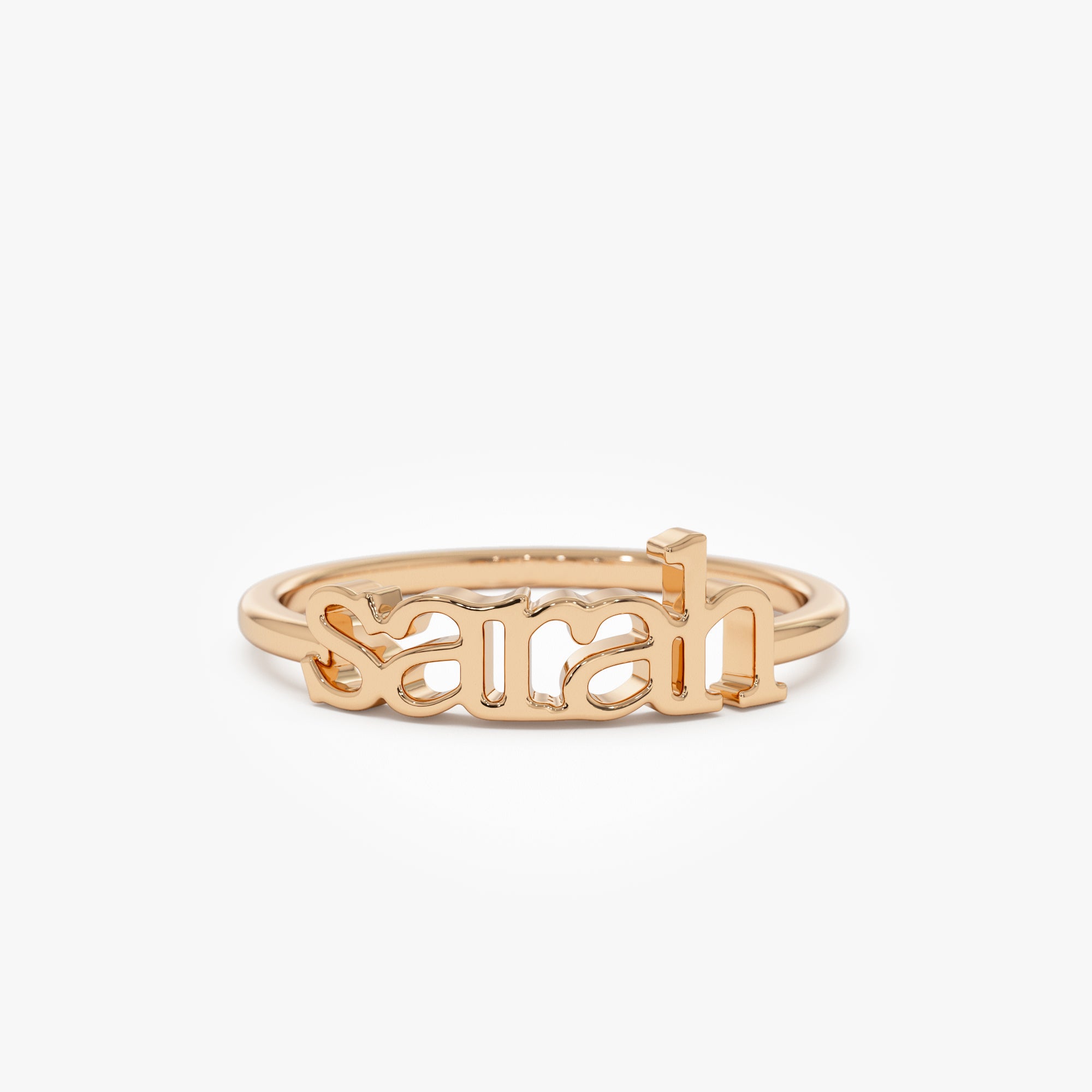 Custom Name Ring