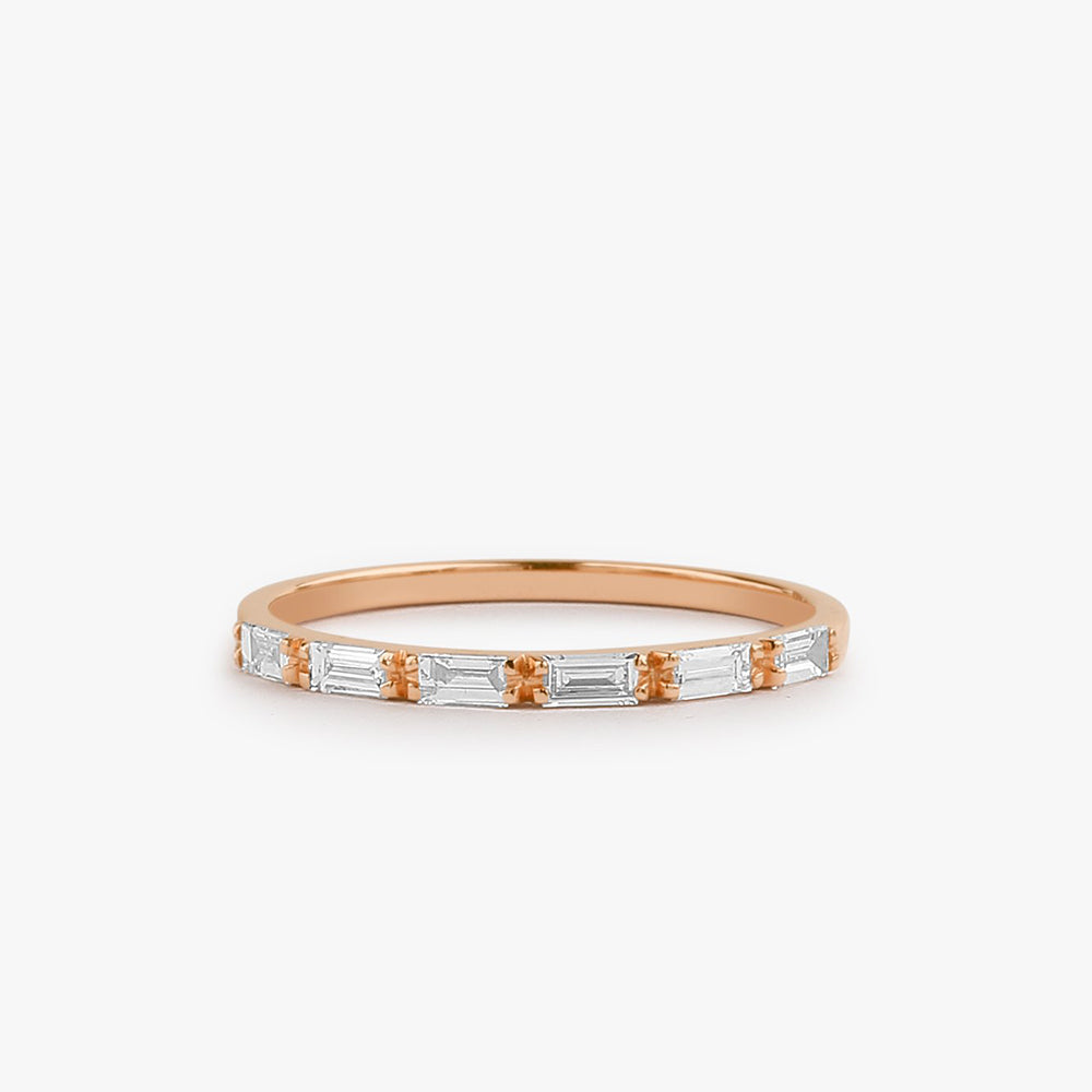 Baguette Diamond Wedding Ring