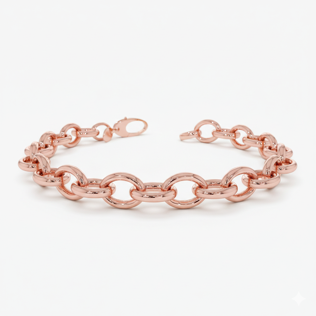 Bold Oval Link Bracelet