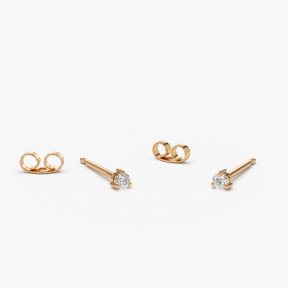 Mini Diamond Studs