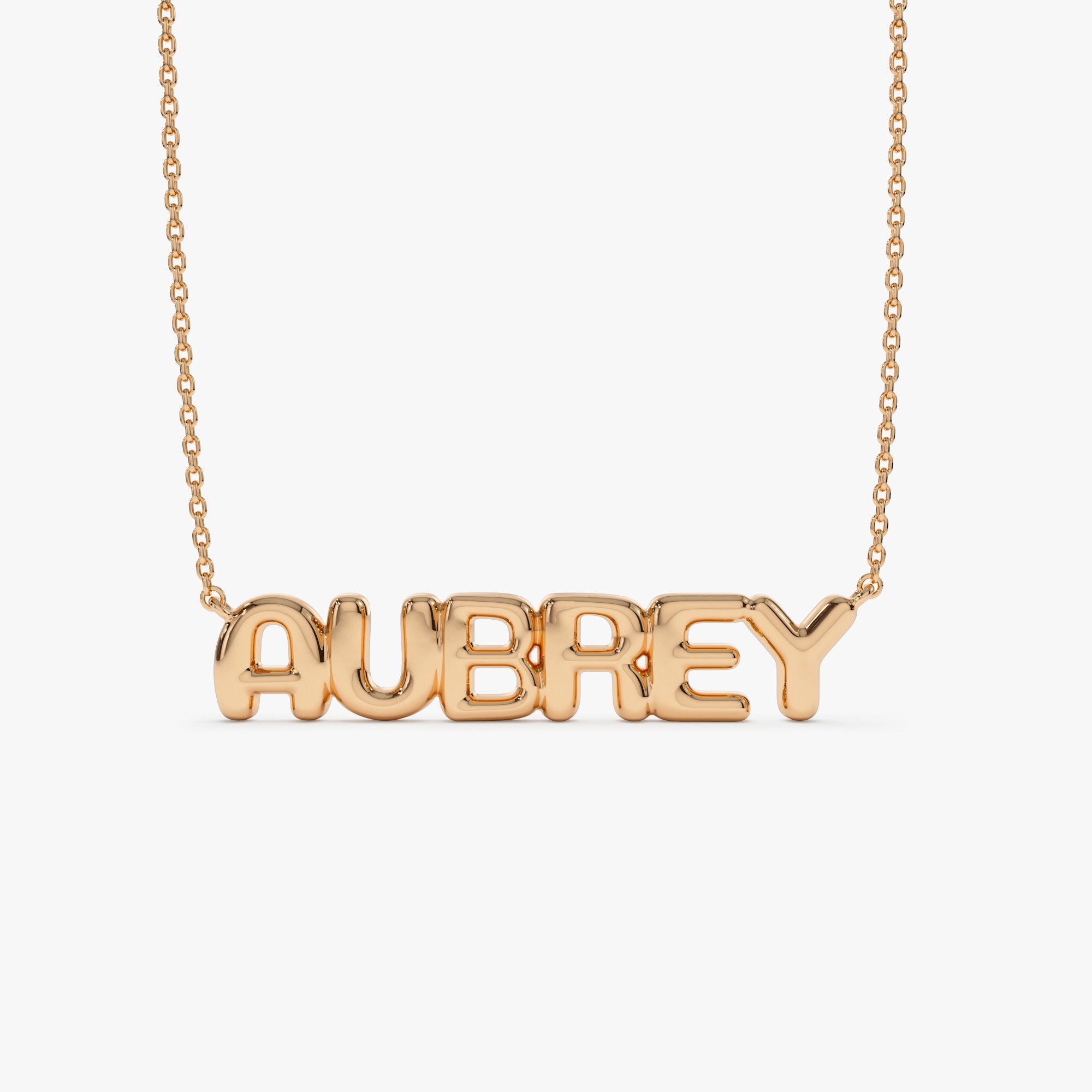 Bubble Name Necklace