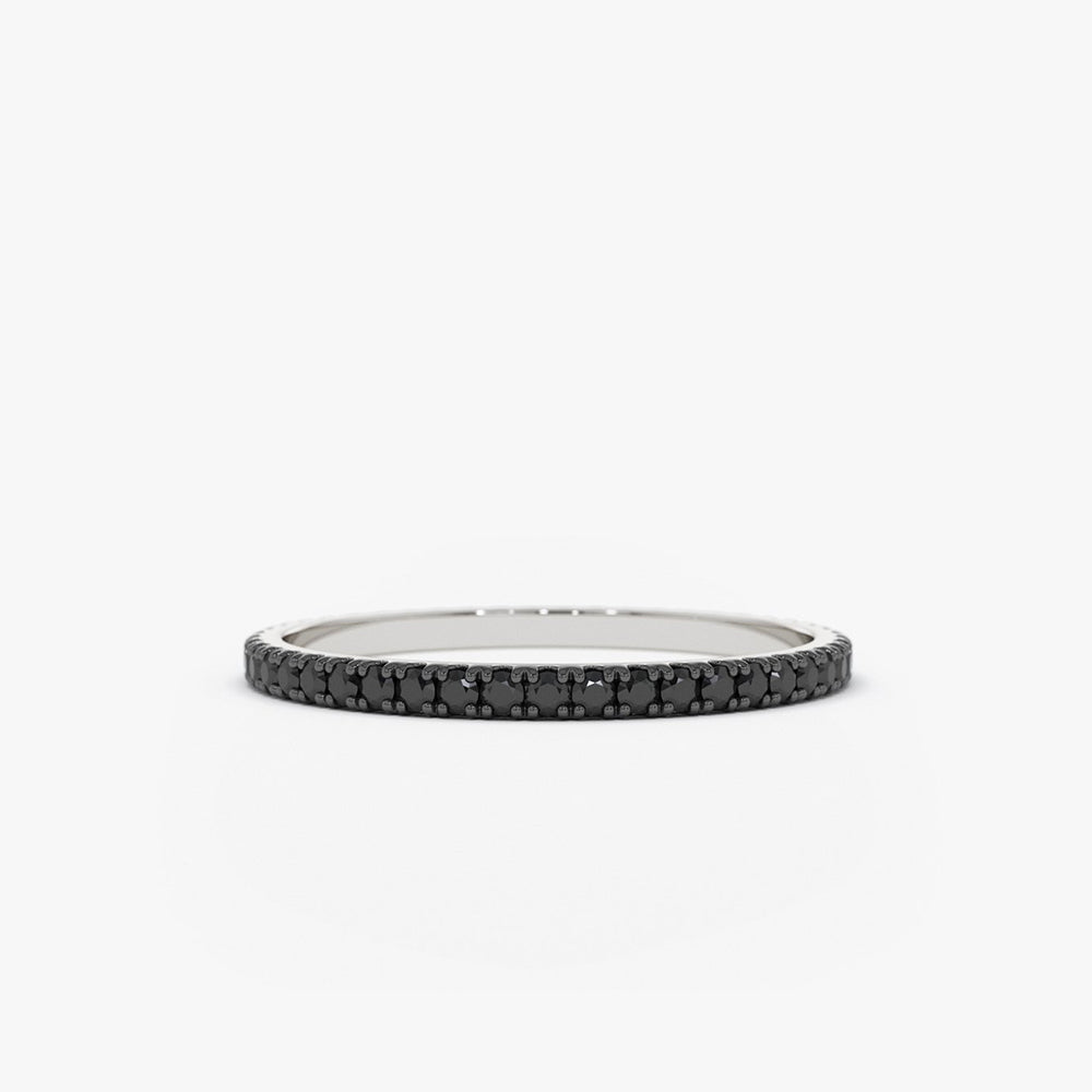 Black Diamond Eternity Band