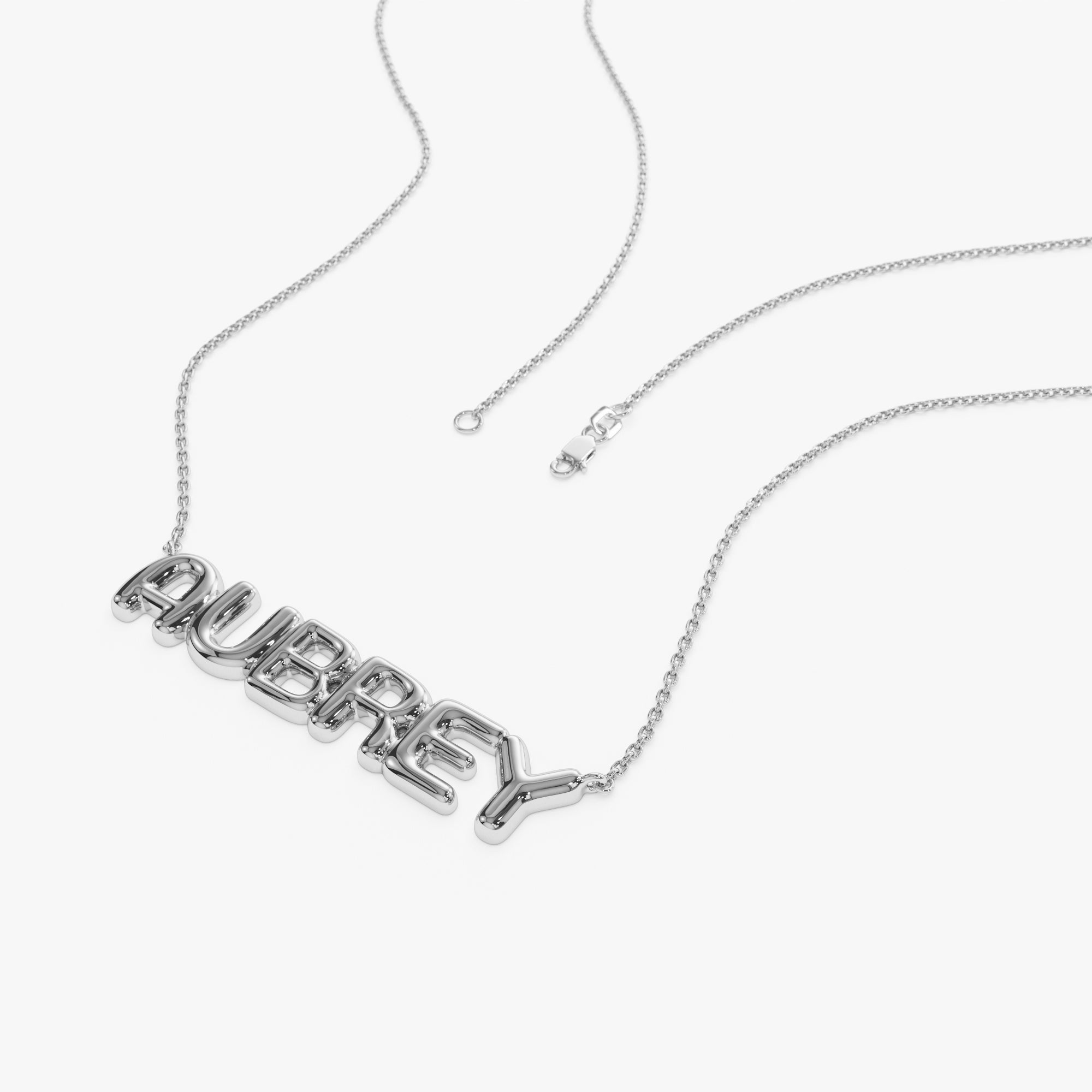 Bubble Name Necklace