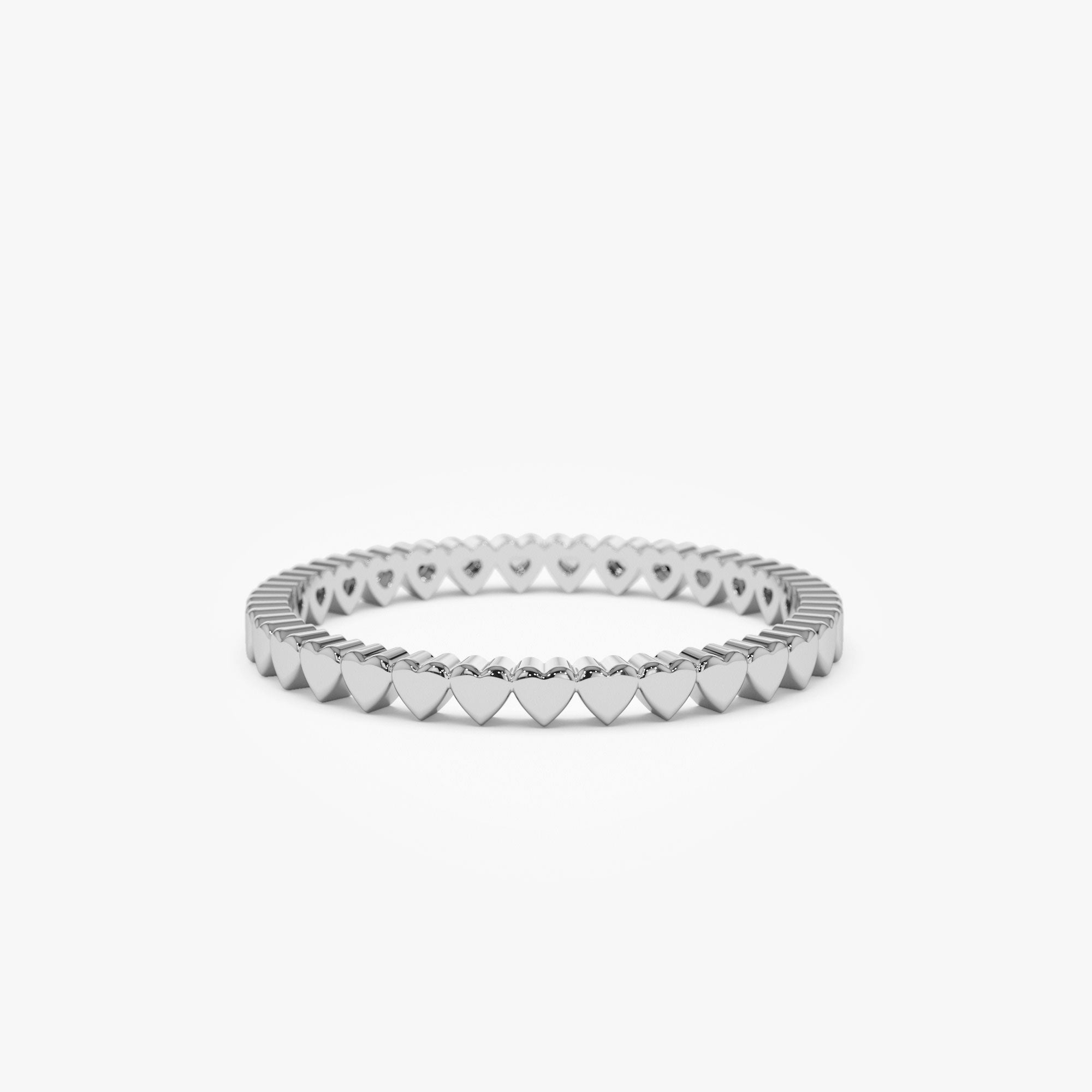 Mini Heart Eternity Ring