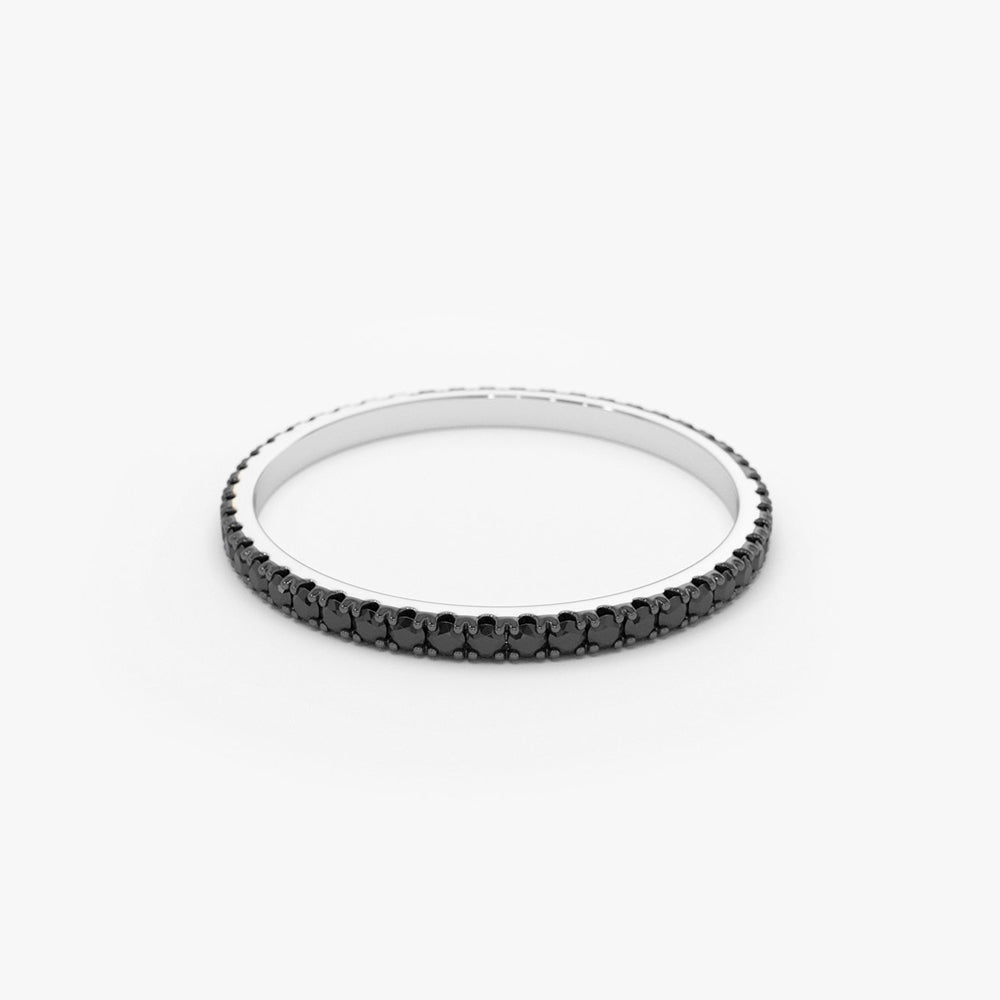 Black Diamond Eternity Band