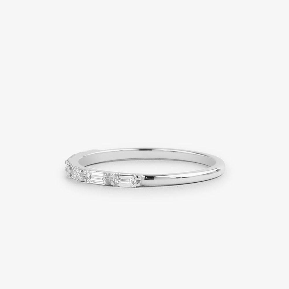 Baguette Diamond Wedding Ring