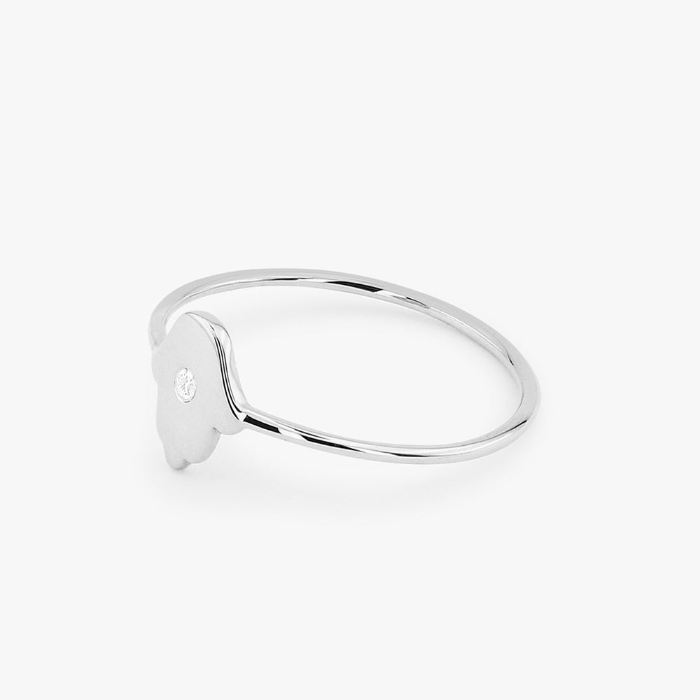 Diamond Hamsa Ring