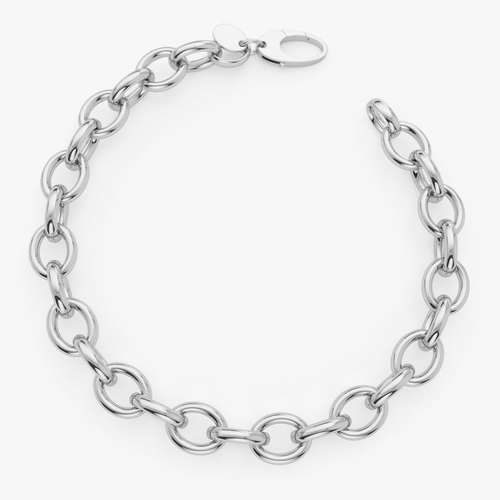 Bold Oval Link Bracelet