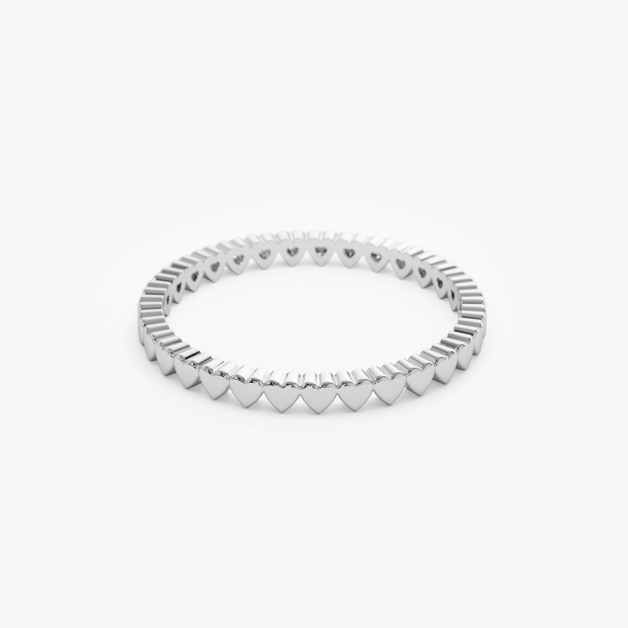 Mini Heart Eternity Ring