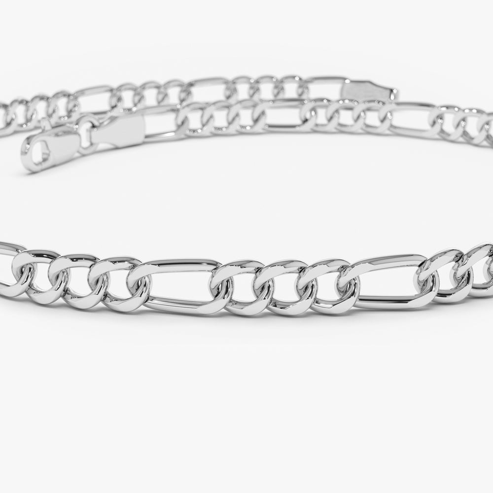 Figaro Chain Bracelet