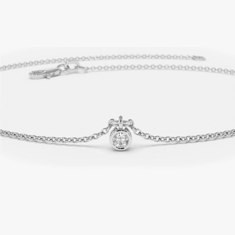 Dangling Solitaire Bracelet
