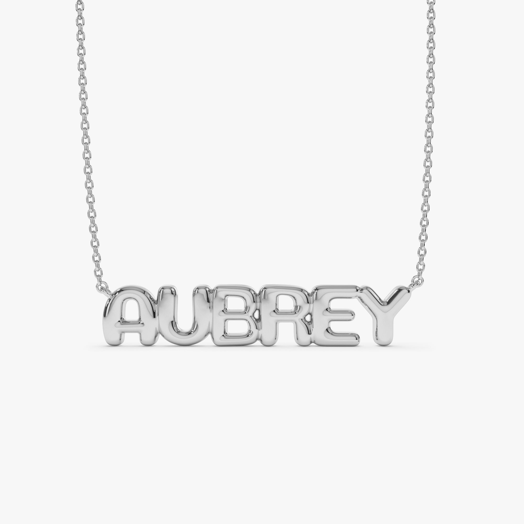 Bubble Name Necklace