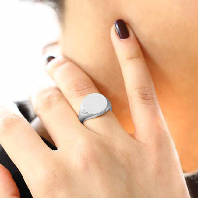 Engravable Signet Ring