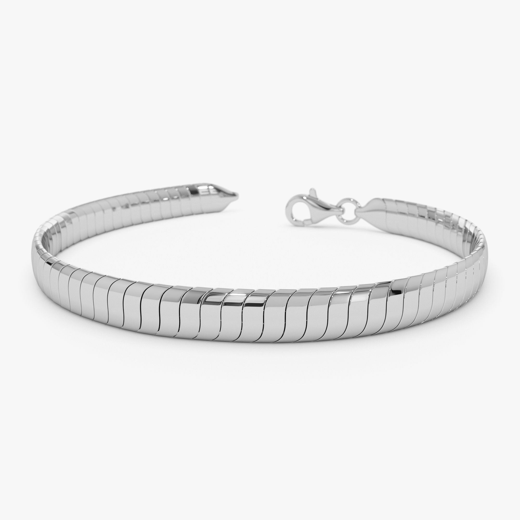 5.7MM Wide Cobra Bracelet