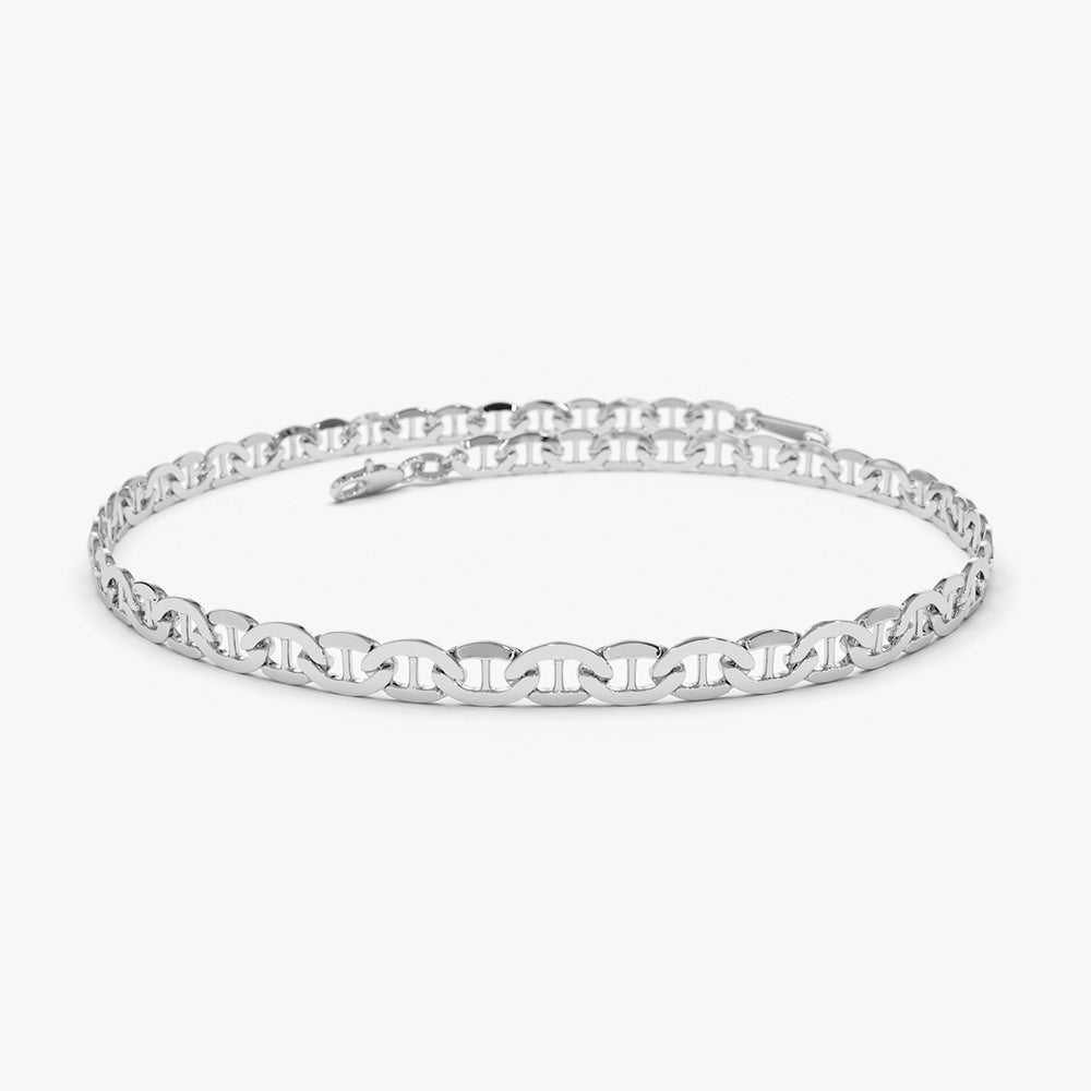 3.5 MM Mariner Chain Link Bracelet