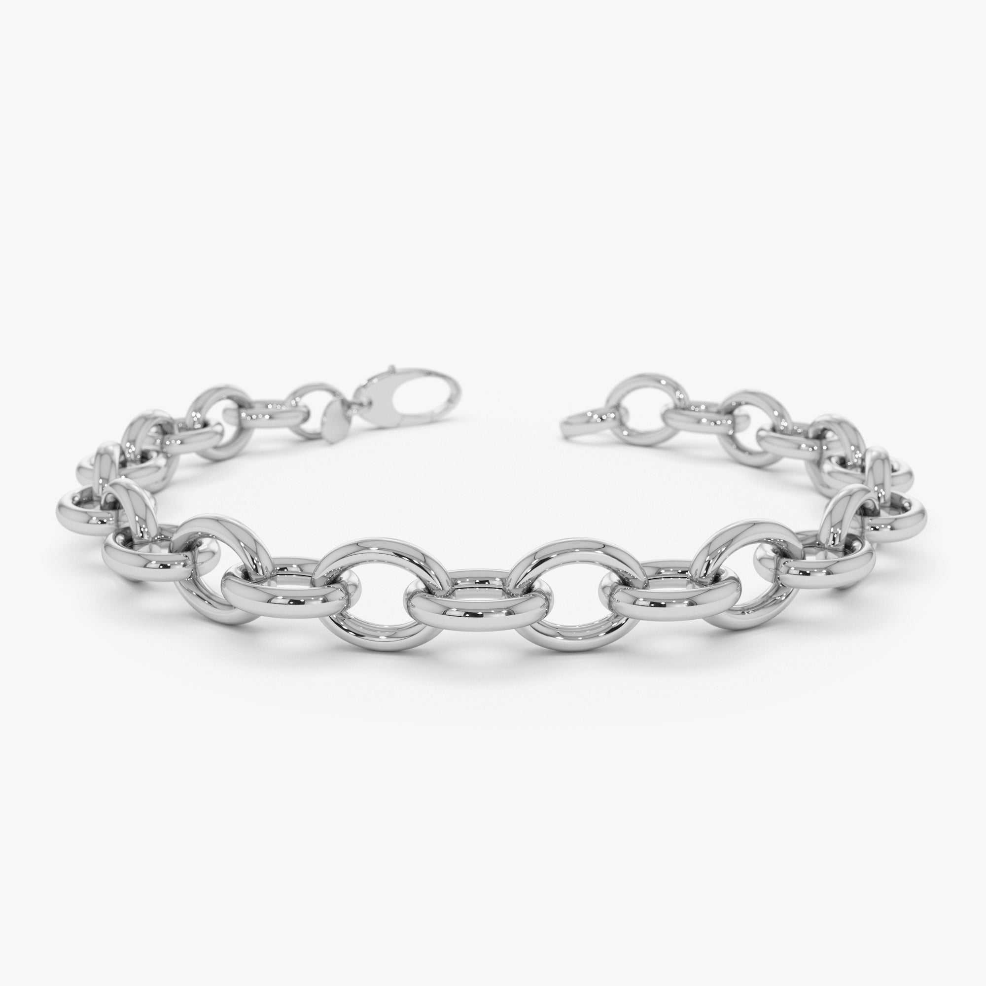 Bold Oval Link Bracelet