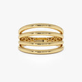 Four Band Statement Ring