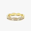 Infinity Diamond Eternity Wedding Band