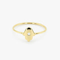 Diamond Hamsa Ring