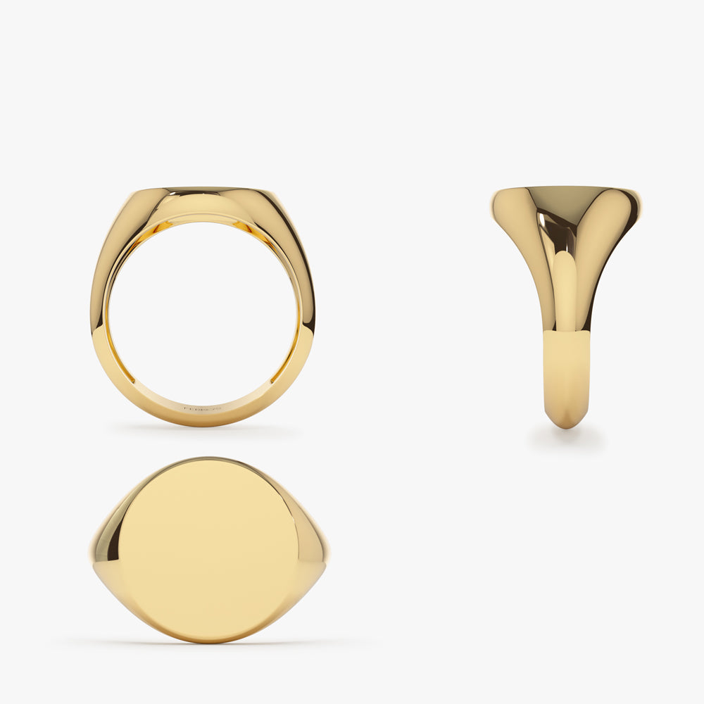 Engravable Signet Ring