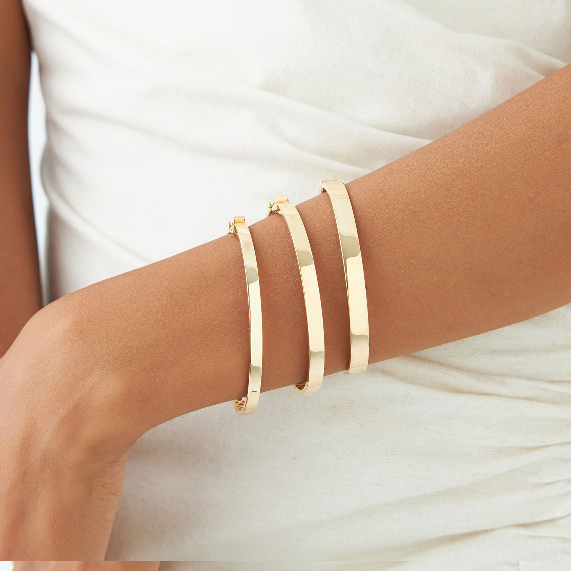 Flat Stackable Bangle