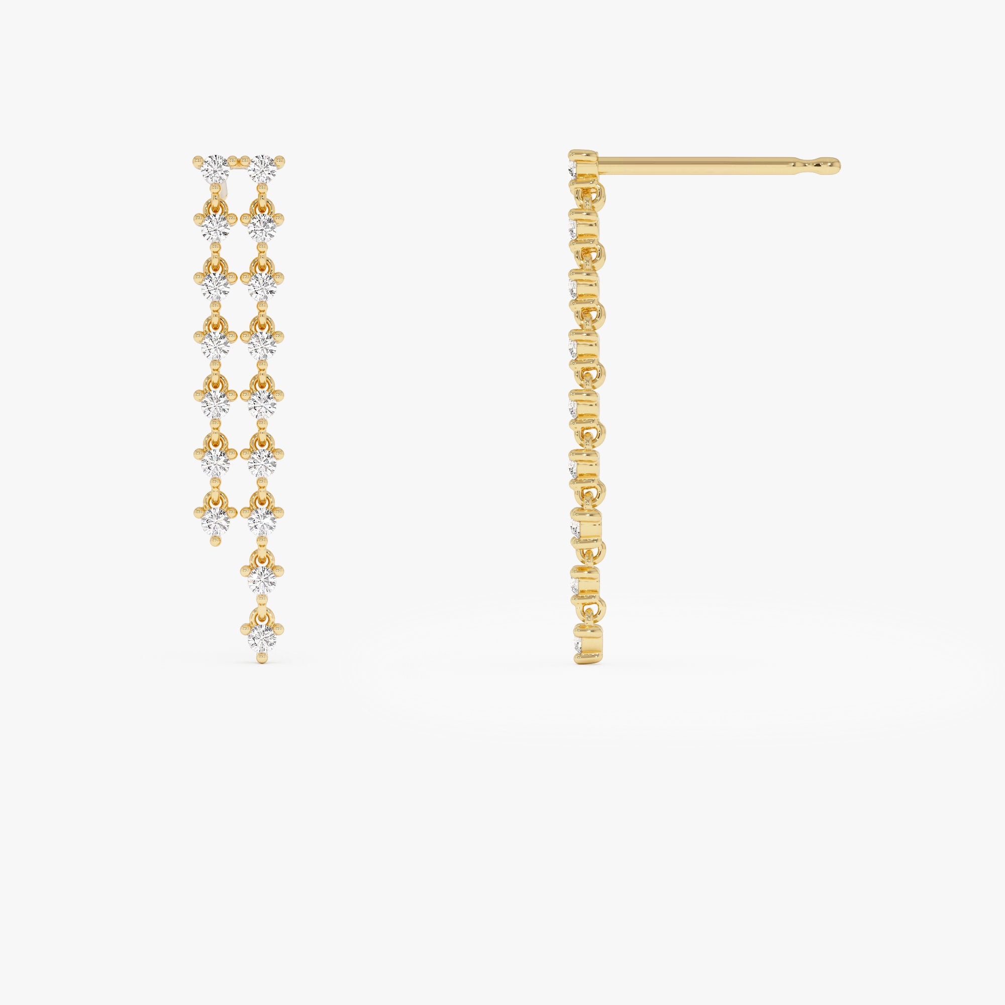 Diamond Chandelier Earrings