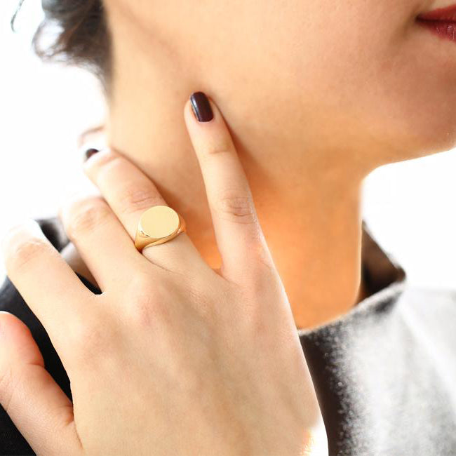 Engravable Signet Ring