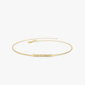Diamond Bar Bracelet