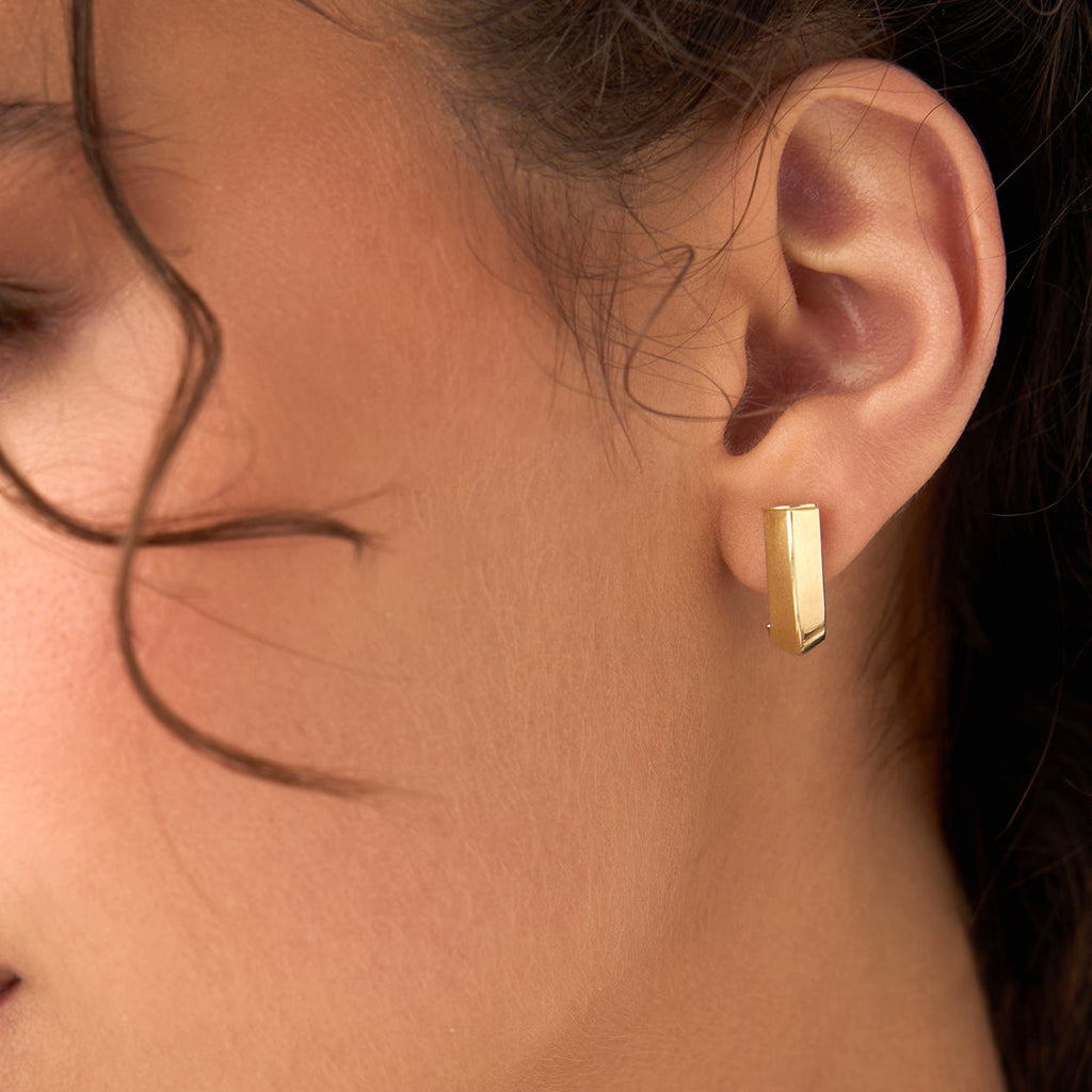 Knife Edge Open Hoops