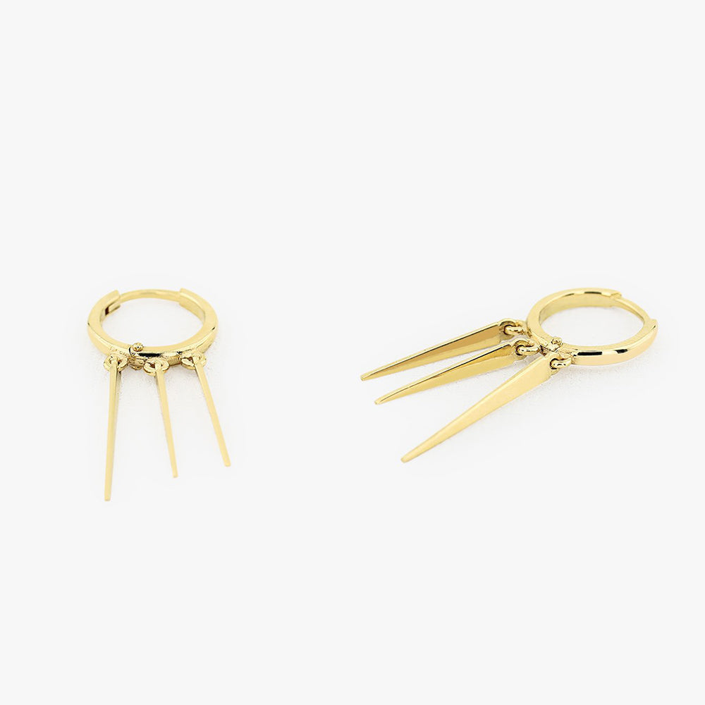 Drop Trendy Spike Earrings
