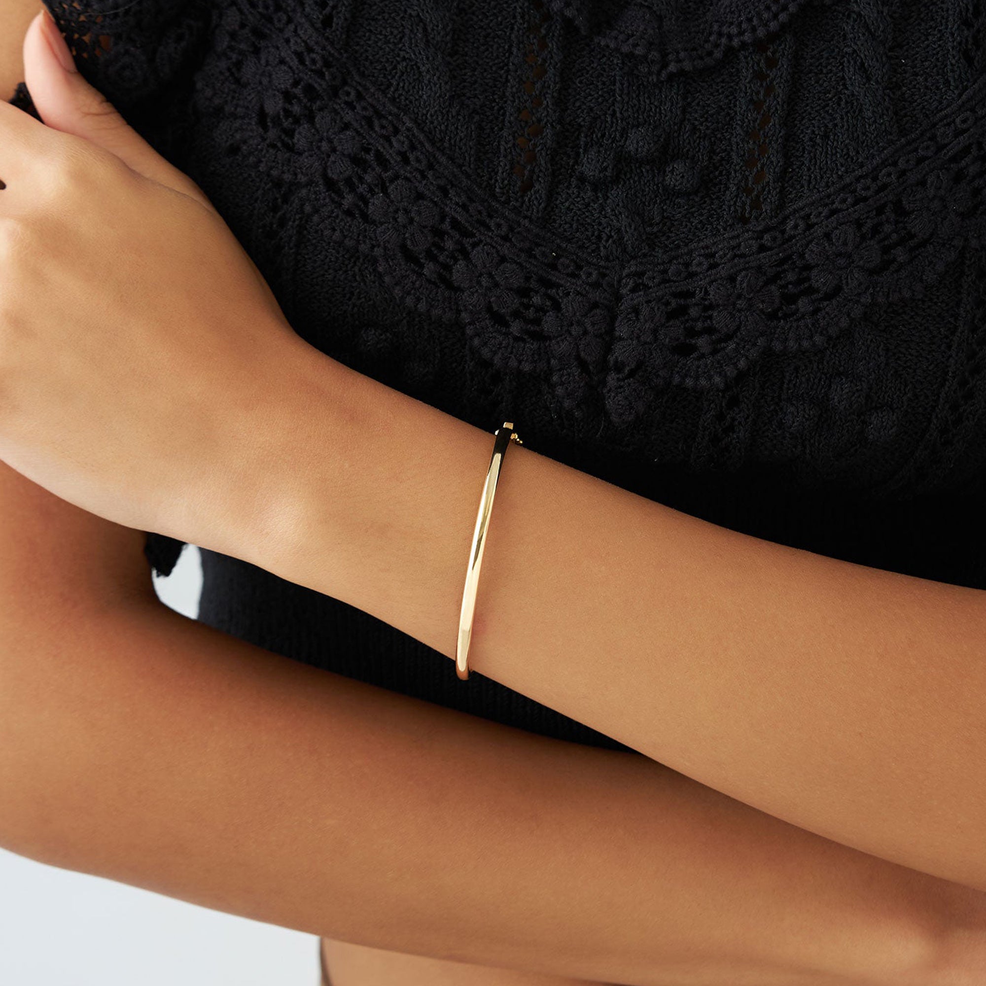 3.5mm Dome Bangle Bracelet