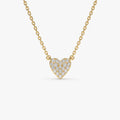 Mini Heart Diamond Necklace