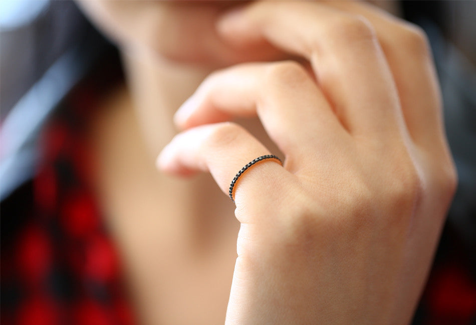 Black Diamond Eternity Band