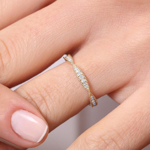Art Deco Graduating Diamond Full Eternity Ring