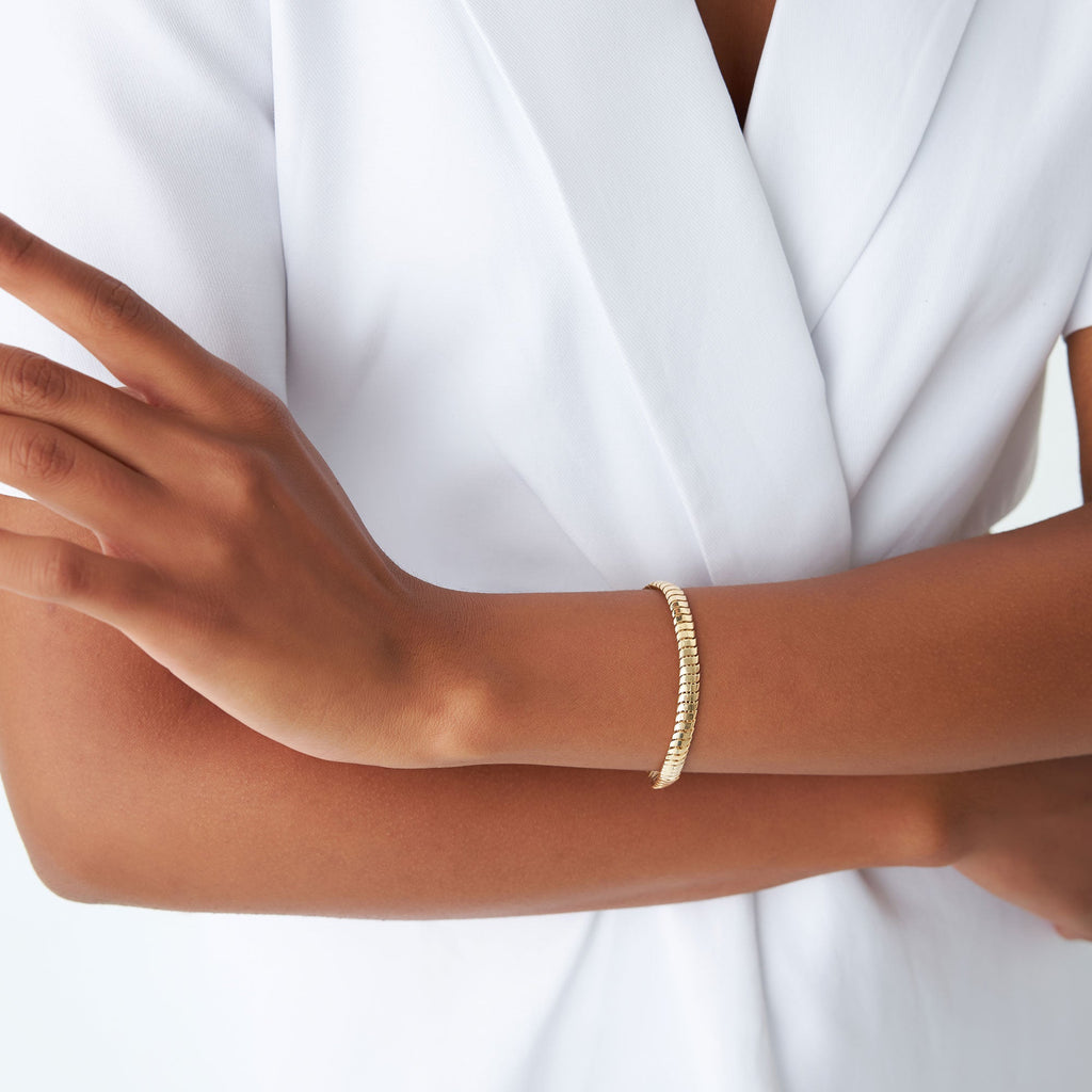 5.7MM Wide Cobra Bracelet