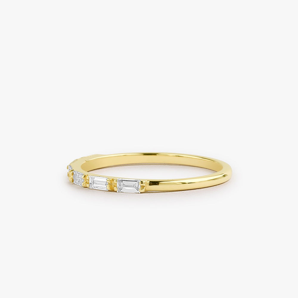 Baguette Diamond Wedding Ring