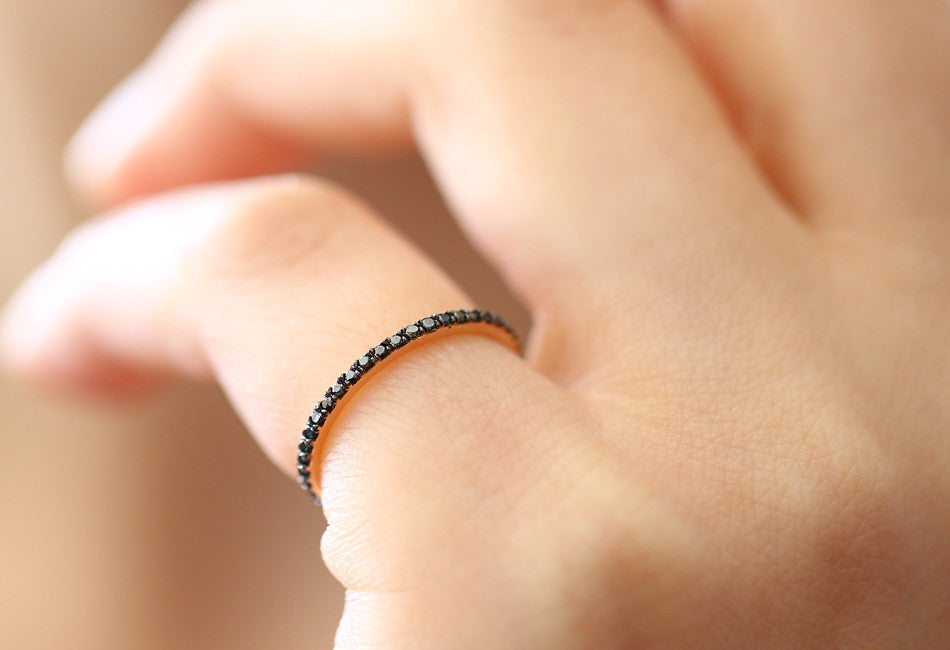 Black Diamond Eternity Band