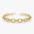 Bold Oval Link Bracelet