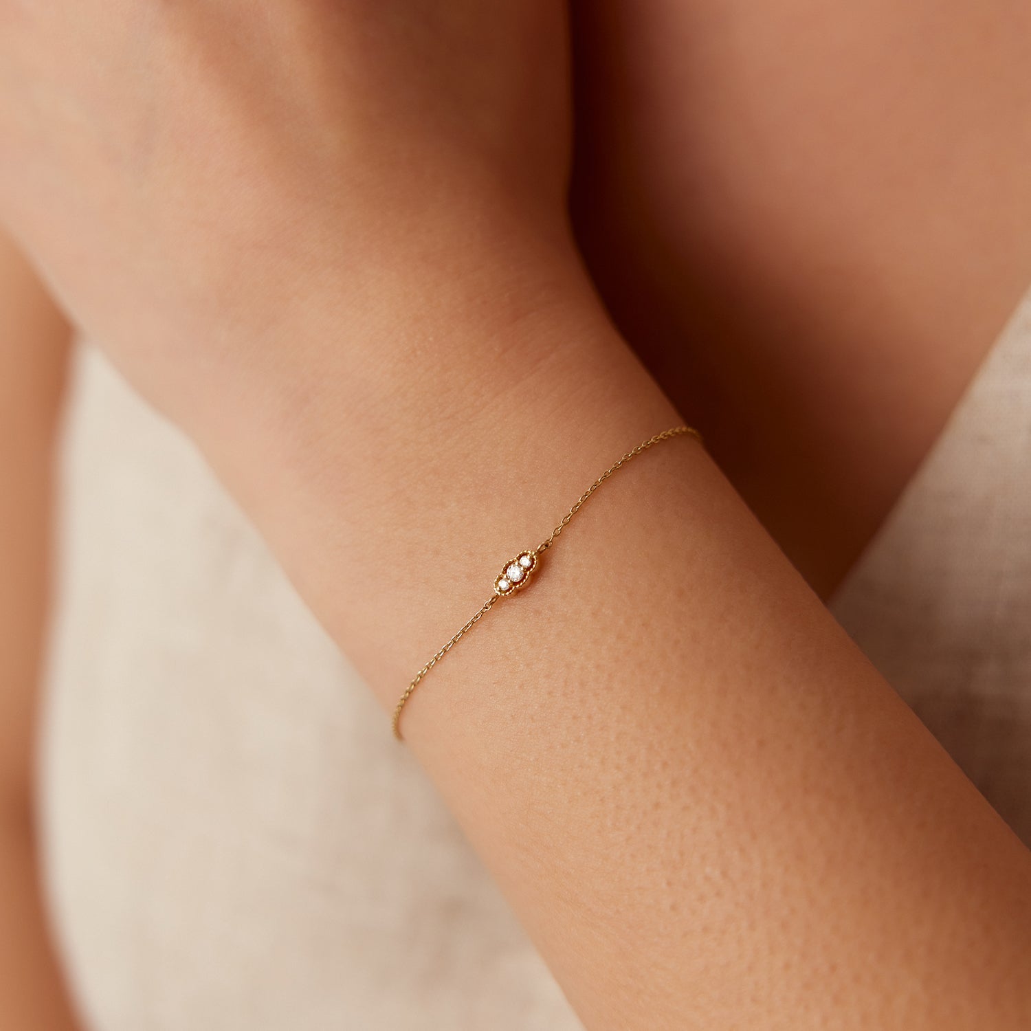 Art Deco Chain Bracelet