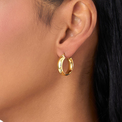 6MM Wide Hoops