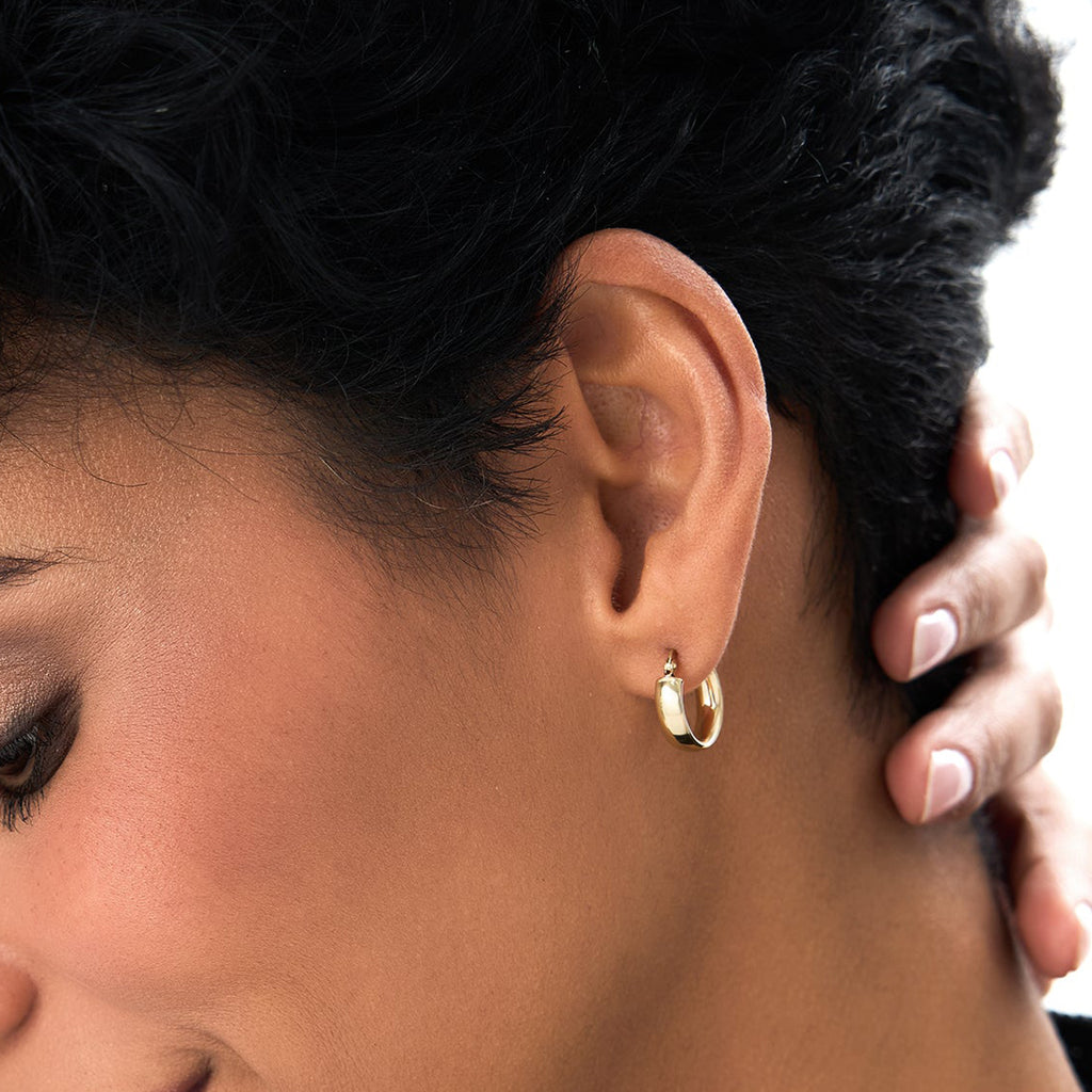 4MM Width Mini Hoops