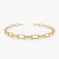 8MM Paperclip Chain Bracelet