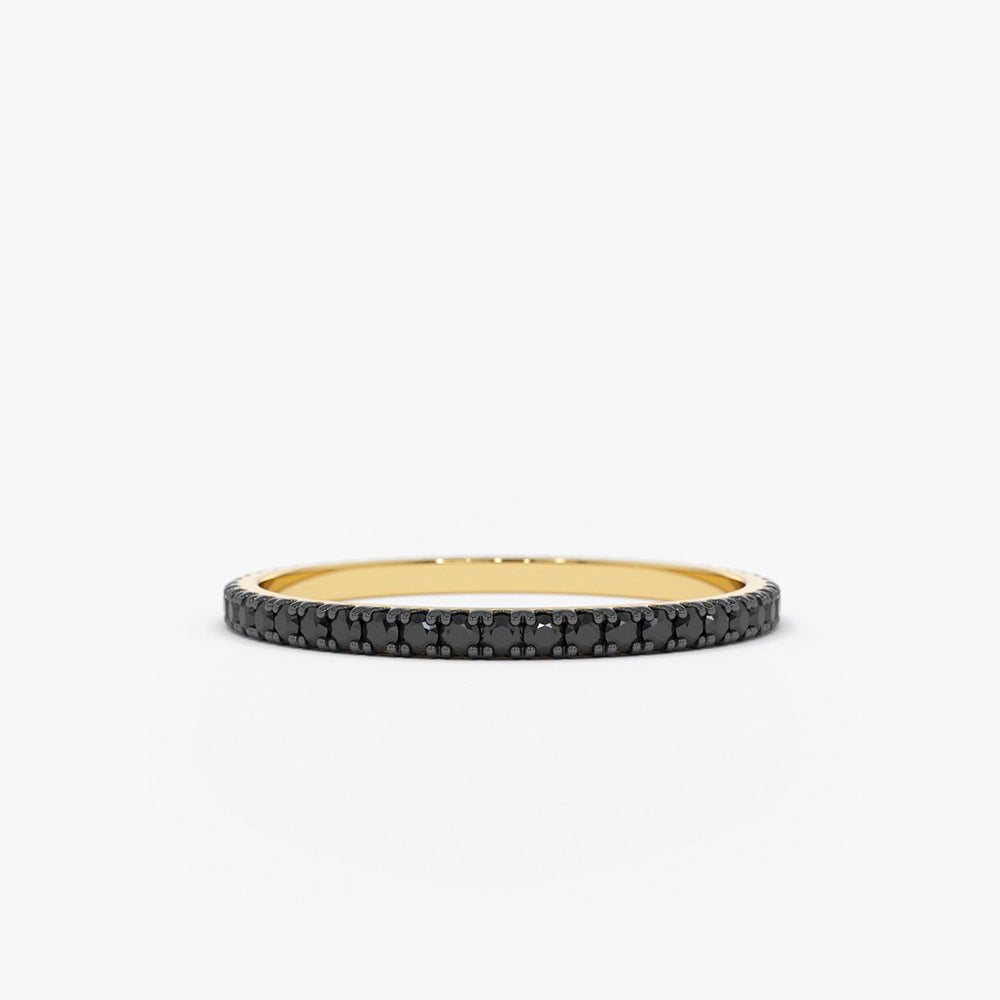 Black Diamond Eternity Band