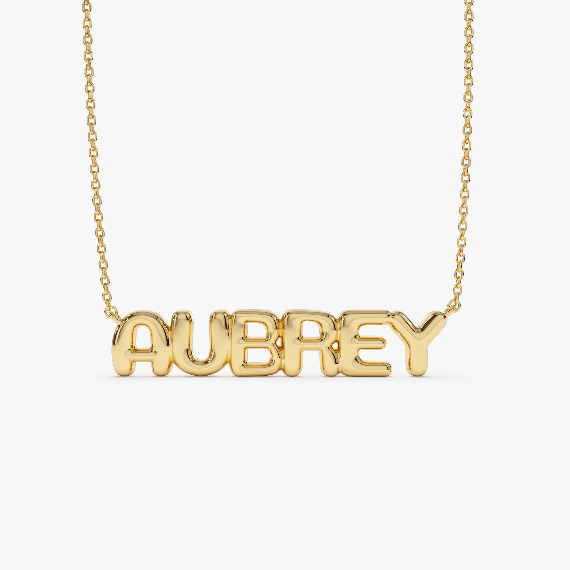 Bubble Name Necklace
