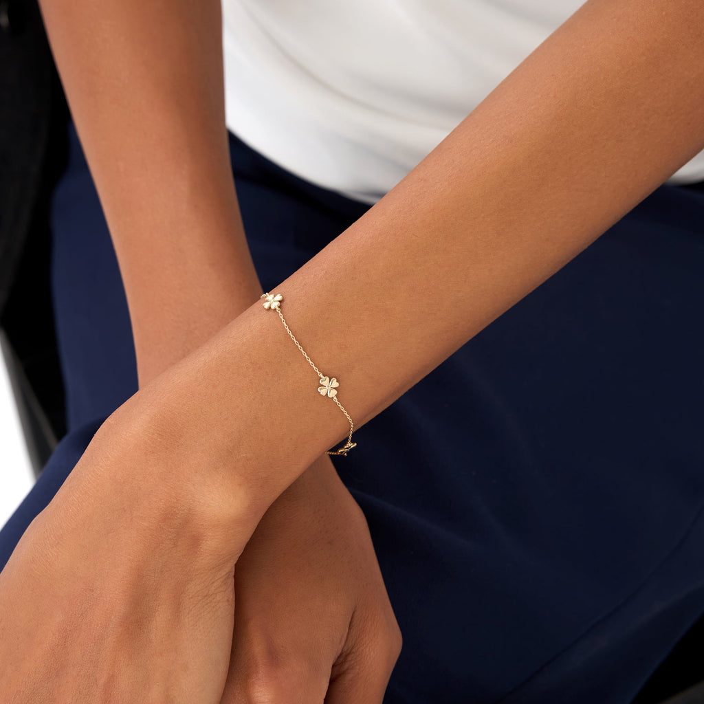 Clover Station Bracelet