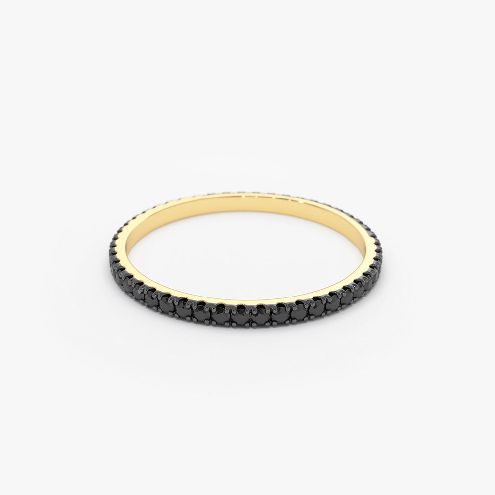 Black Diamond Eternity Band