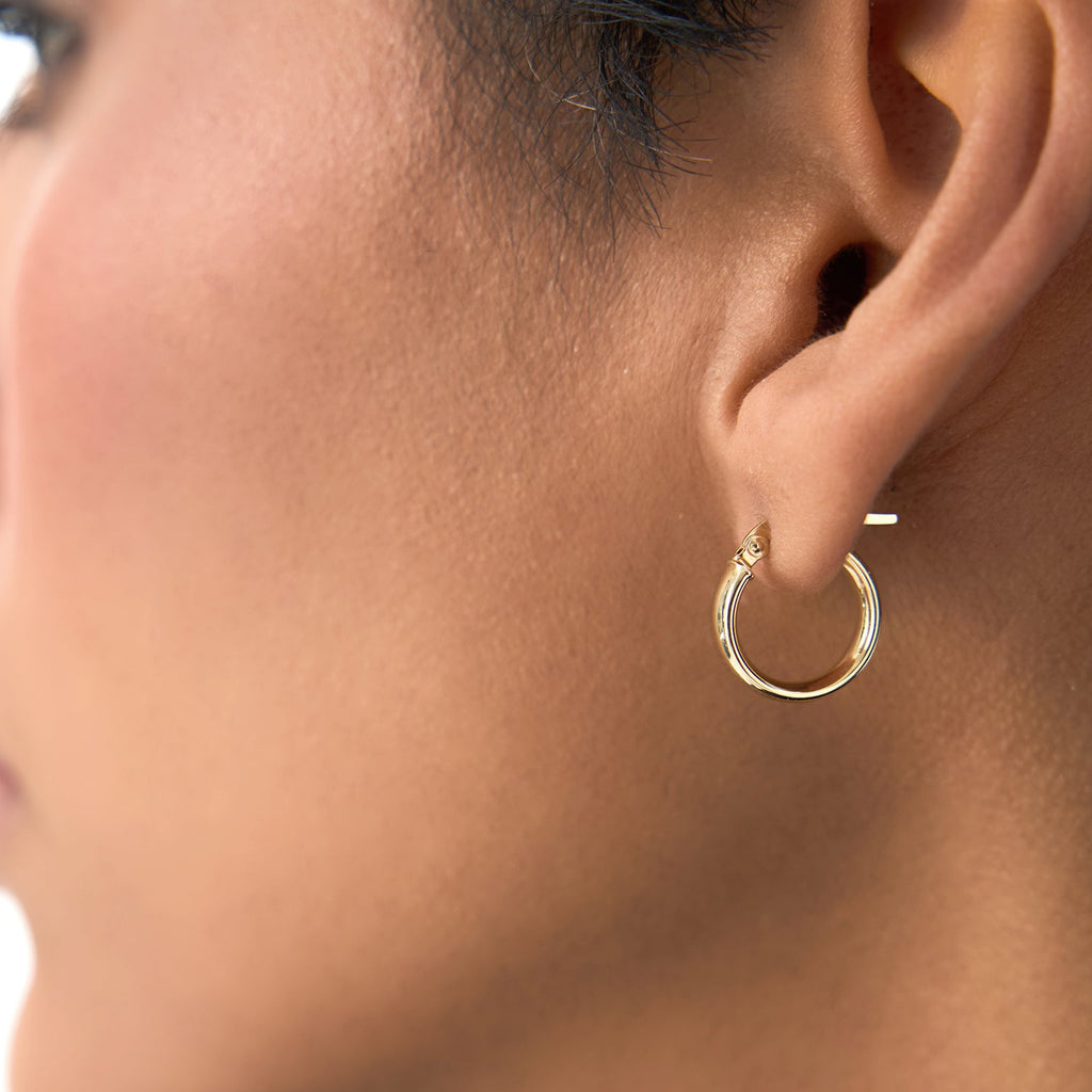 4MM Width Mini Hoops