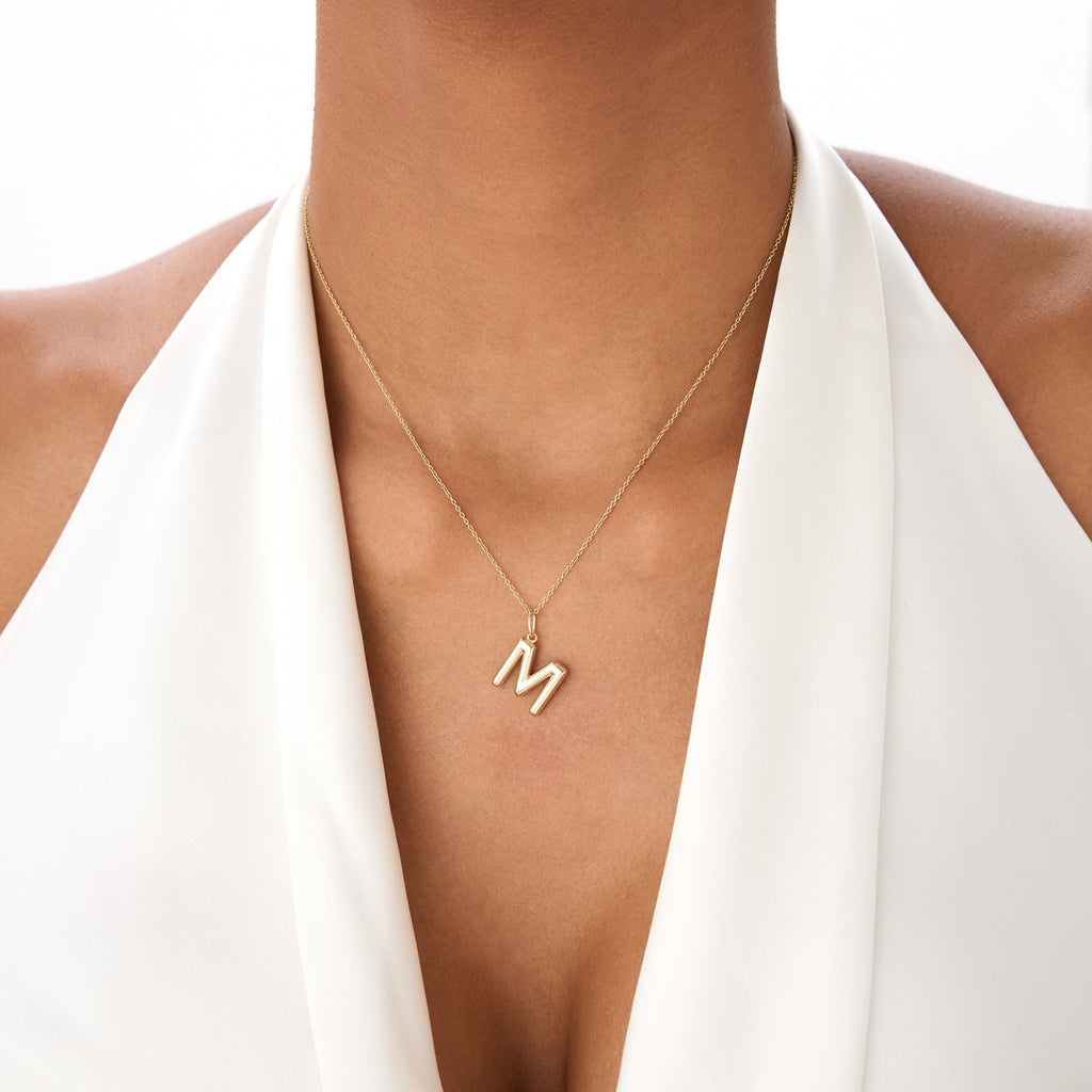 Everyday Initial Charm Necklace